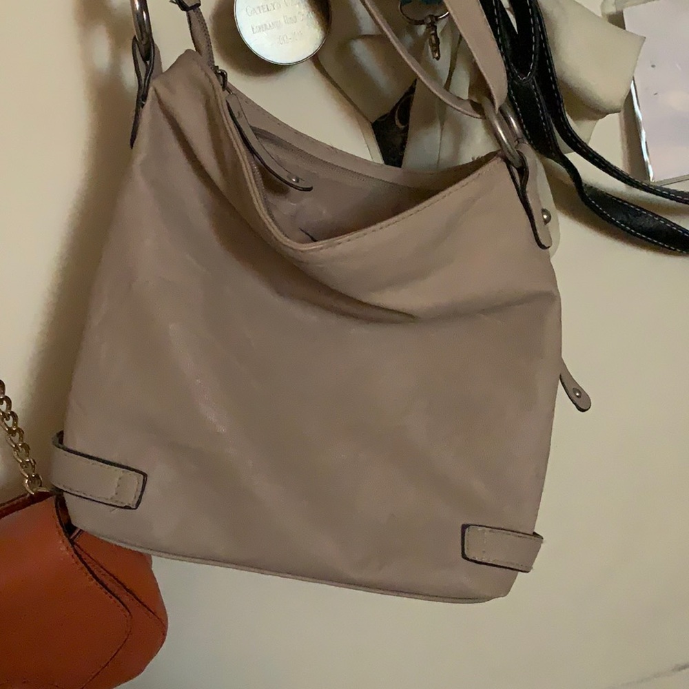 Tan purse